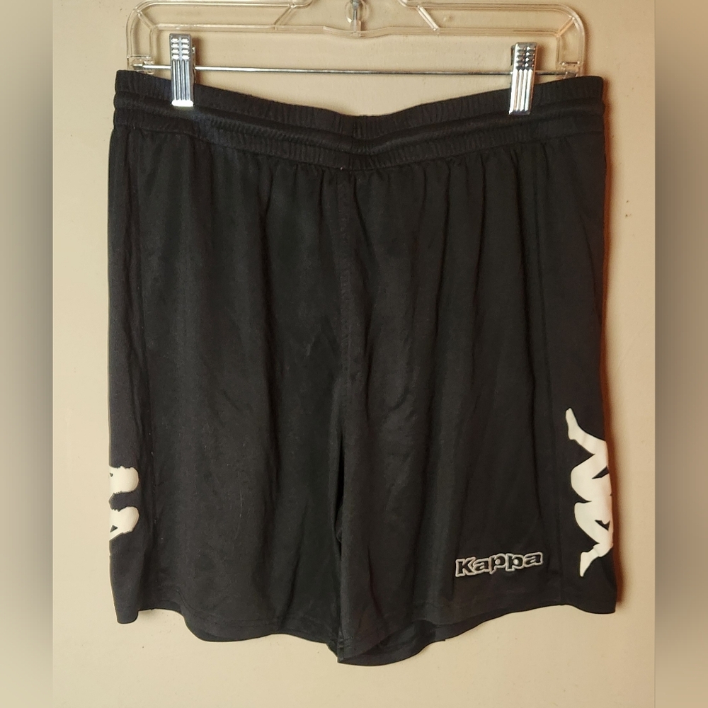 Kappa Black and White Athletic Shorts